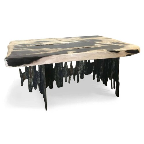 Fishbone End Table